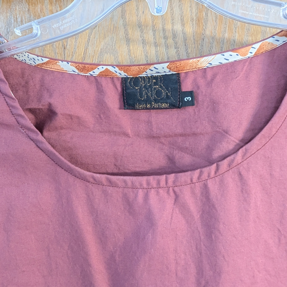 NWOT Copper Union Apparel — Beautiful clothing for radical bodies. MAUVE Top